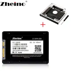 Zheino 2,5 ''SATA3 SSD 120/240/360/480/960/128G/256/512 GB/1 ТБ 3D NAND твердотельный накопитель с 12,7 мм Caddy Внутренний оптический привод