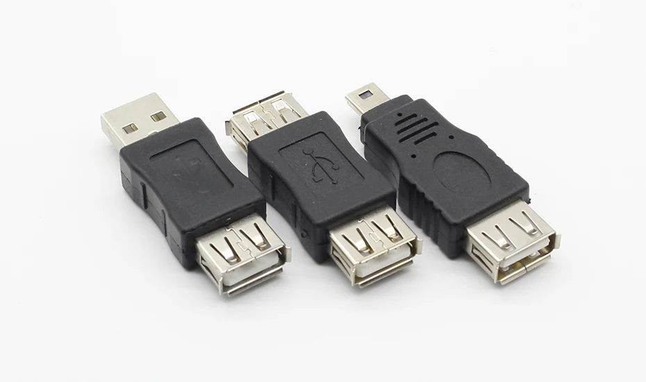 10 шт. OTG 5pin F/M Mini Changer адаптер конвертер USB мужчин и женщин Micro USB адаптер USB гаджеты