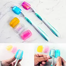 5 pçs moda escova de dentes capa caso tampa acessórios viagem plástico mala titular bagagem embarque portátil embalagem organizador(China)