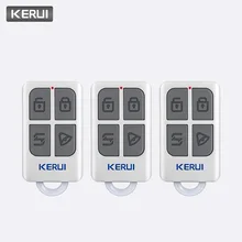 KERUI 3pcs Control remoto inalámbrico para W1 W2 W17 W18 W19 G19 G19 G183 G193 8218G 8219G Control de sistema de alarma de seguridad del hogar