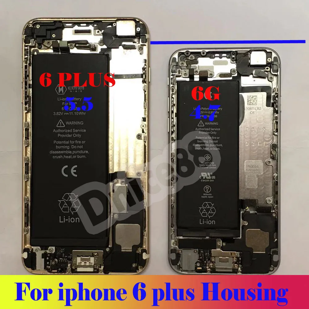 

For iphone 6 plus 5.5 Original mobile phone housing ,good quality housing including all original parts