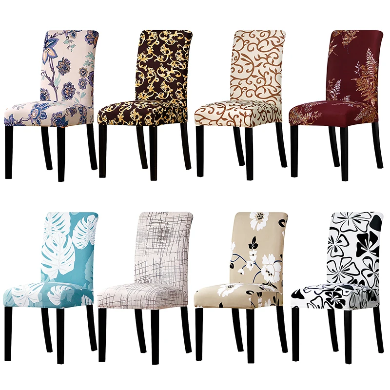 ZTUK Jacquard Pattern Universal Chair Cover Stretch Seat Chair Covers Protector Slipcover For Hotel Dining Banquet Home Decoration GOLD S sizes ZTUK Jacquard Pattern Universal Chair Cover Stretch Seat Chair Covers Protector Slipcover For Hotel Dining Banquet Home Decoration GOLD S sizes