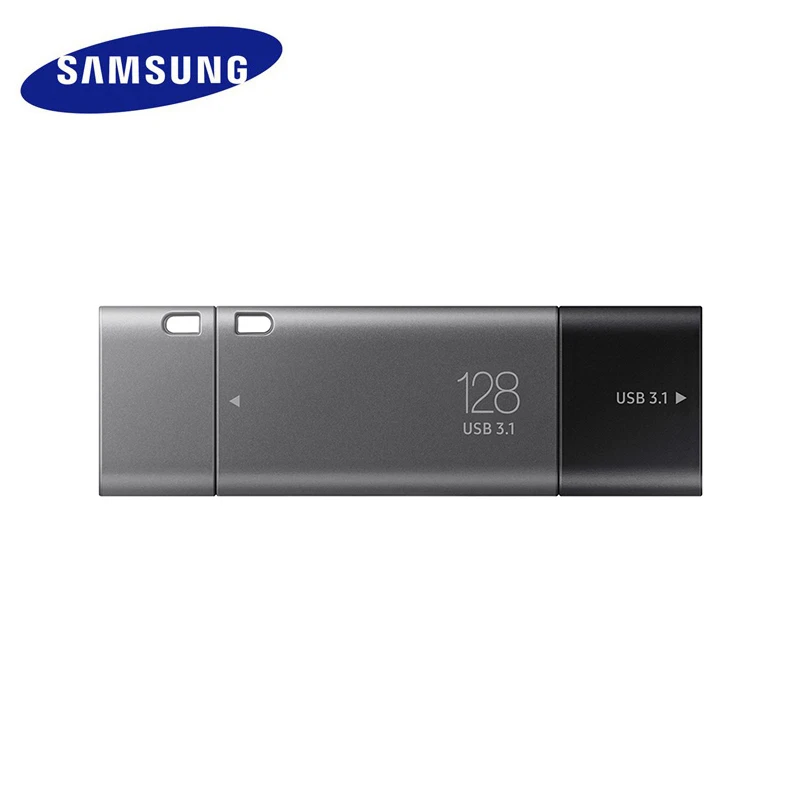 USB флеш-накопитель SAMSUNG, 256 ГБ, 128 ГБ, 64 ГБ, 32 ГБ, металлический двойной порт, флеш-накопитель, USB3.1 Тип C, тип A, карта памяти, устройство для хранения, u-диск
