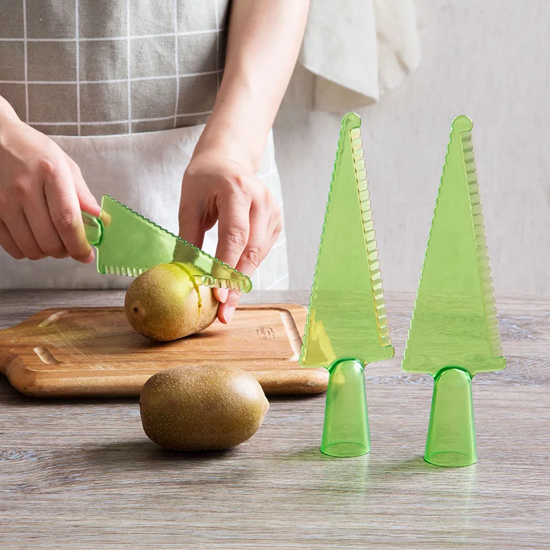 Handmade serrated fruit and vegetable slicer PP plastic ham sausage