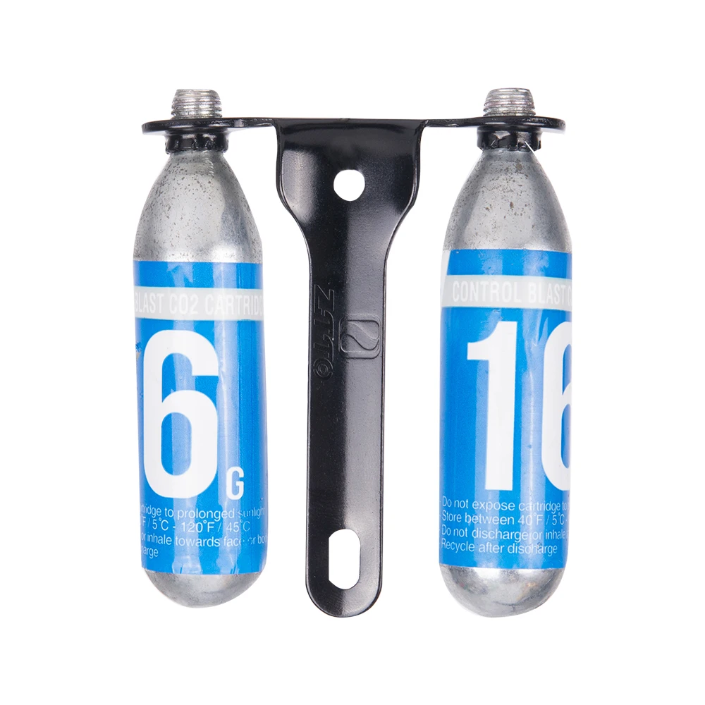 ZTTO CO2 держатель картриджа кронштейн держать 2 x контроль взрыва CO2 Картриджи для дорожного велосипеда бутылки воды клетка Крепление части велосипеда
