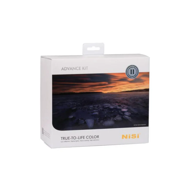 

NiSi Filters 100mm Advanced Kit Second Generation II ( V5 Pro with C-PL + ND8 + ND64 + ND1000 + Soft GND8 + Reverse GND8 +Case )
