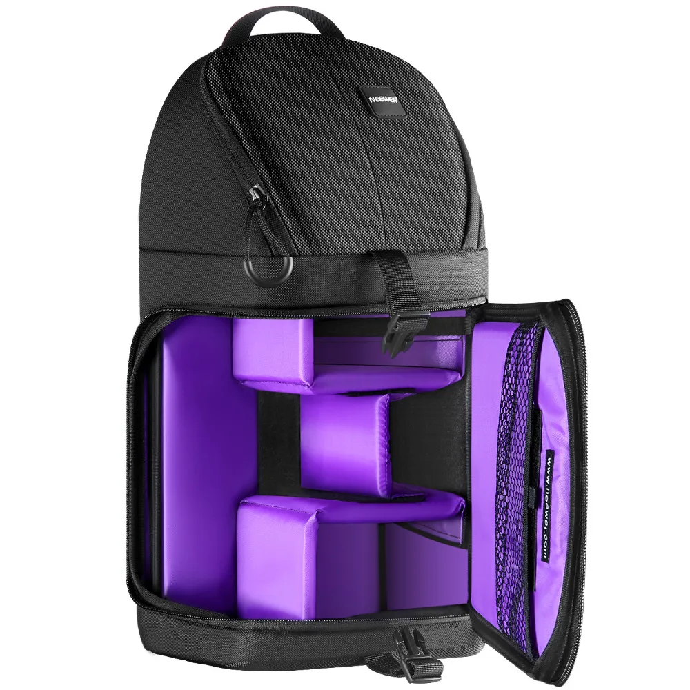 Goedkoop Neewer Professionele Sling Camera Opbergtas Duurzaam Waterdicht en Scheurvast Zwarte Draagtas Rugzak Case voor DSLR Camera