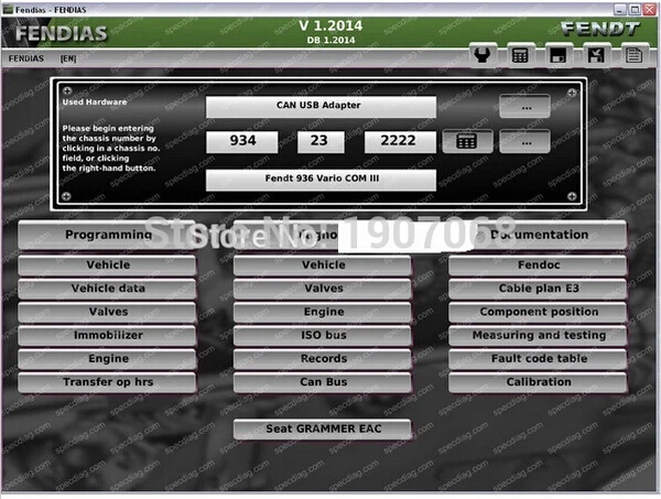 Диагностический комплект FENDT (CANBOX)|diagnostic kits|kit kits |