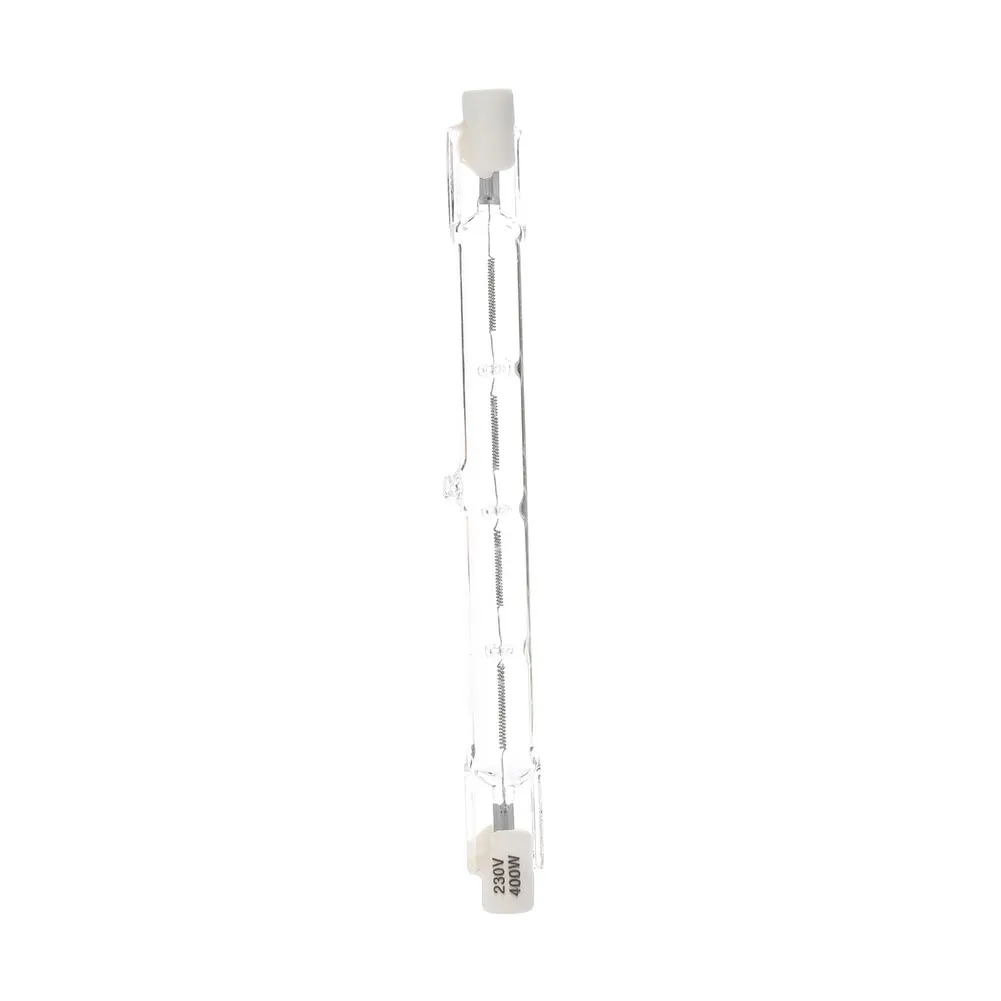 

R7s Halogen Bulb 400W Transparent Halogen Lamp 118mm Double Ended Linear R7s Halogen Light Bulb AC 220V-240V