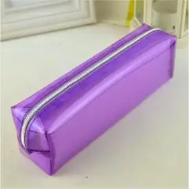 Прозрачный пенал материал escolar школьные принадлежности papelaria estojo menina candy Твердые pencilcase estuches para lapices - Цвет: Small 2