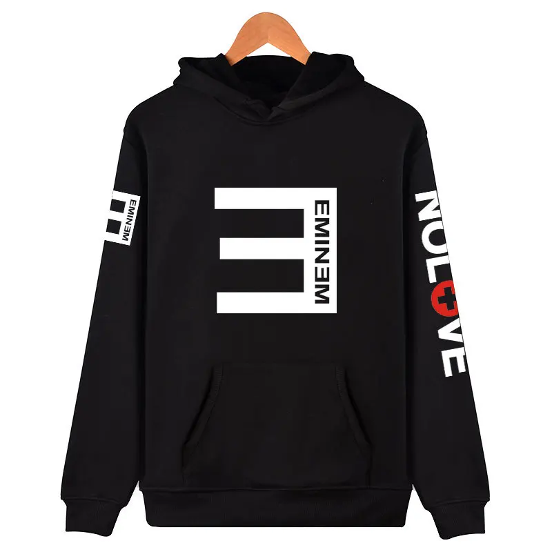 

Streetwear Moletom Sweatshirts Men Alan Walker Loose Hoodies Eminem RAP Music Hip Hop Men and Women Lil peep Pullover