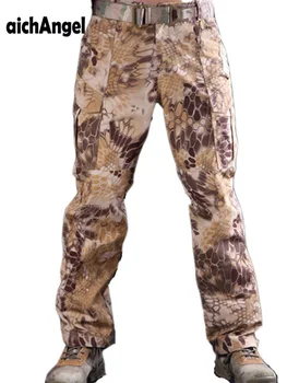 

Men's Military Snake Camouflage Tactical Pants Mens Mandrake Typhon Grain Printing Trouser Army Men Pants