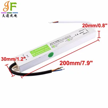 

IP67 24V 30W Waterproof Transformer Power Supply Adapter LED Driver AC90-250V to DC24V Voltage Switch Transformer For LED Strip