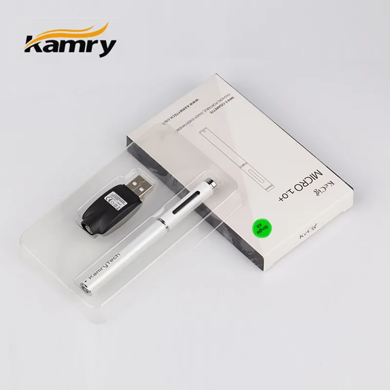 

Original Kamry KeCig Micro 1.0+ Kit electronic Cigarette vaporizer starter kit for vapor portable Mini Vape Pen