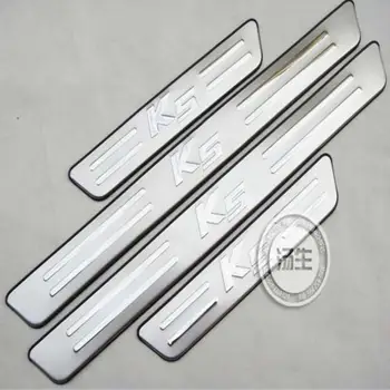 

High quality stainless steel Scuff Plate/Door Sill,Free shipping For KIA Optima/K5 2011-2012