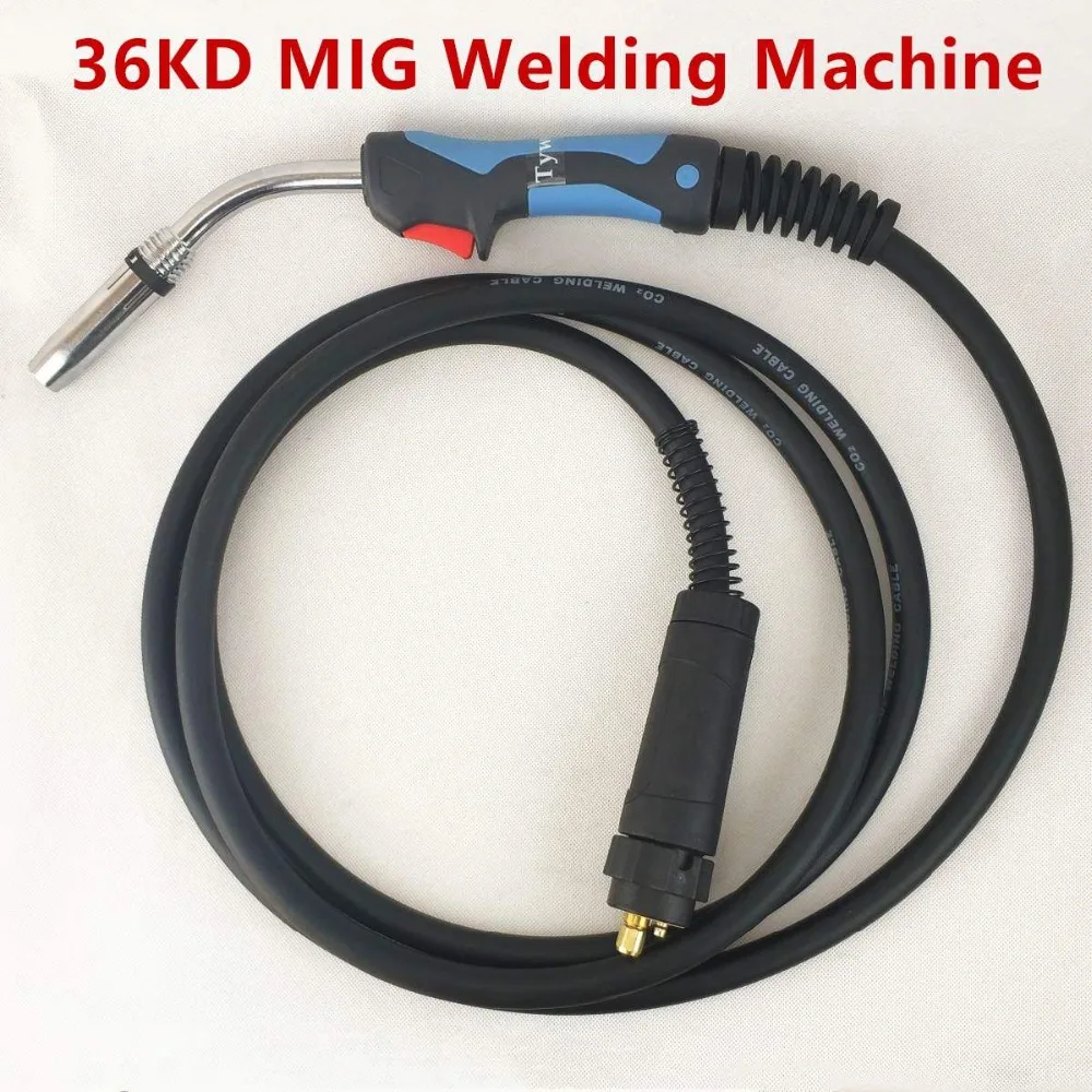 

36KD MIG Torch Professional 320A Welding Torch MIG MAG Welding Gun 4M Air-cooled Euro Connector for MIG MAG Welding Machine