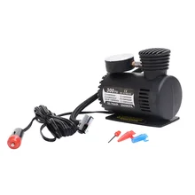 Quente 300 psi mini compressor de ar 12 v carro auto bomba portátil pneu inflator com calibre novo jld