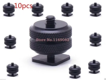 

10pcs x Pro1/4"-20 Tripod Mount Screw to Flash Camera Hot Cold Shoe Adapter