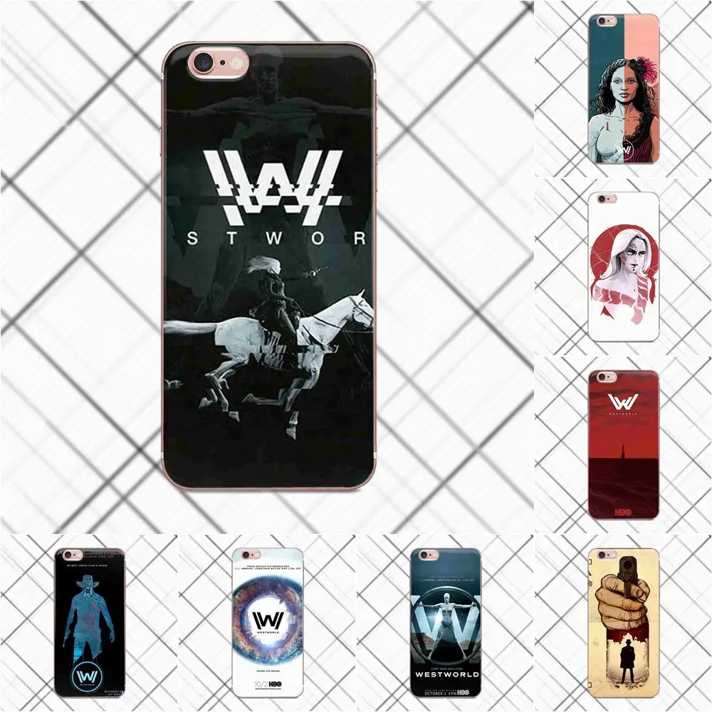 Tpwxnx westworld шаблон дизайна для Galaxy Alpha Core Prime Note 4 5 8 S3 S4 S5 S6 S7 S8 S9 мини edge Plus ТПУ