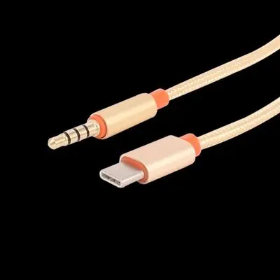 

Type-C to 3.5mm Audio Aux USB C to 3.5mm Headphone Jack Cable for Type C Smartphones without 3.5mm Headphone Jack