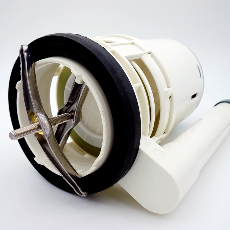 Description Picture 5 of item3inch(8cm) big diameter outlet drain Toilet tank fittings valve Dual-flush toilet valve Suitable for one-piece toilet