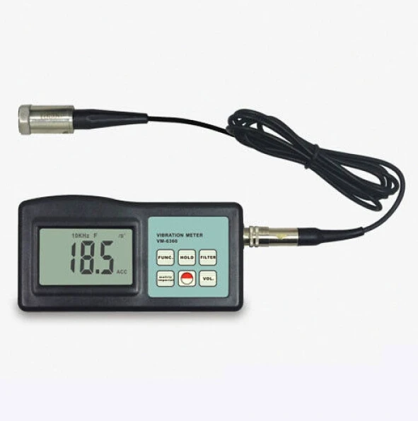

Handheld Vibration Meter Tester VM-6360 + RS232C Interface Digital Vibrometer