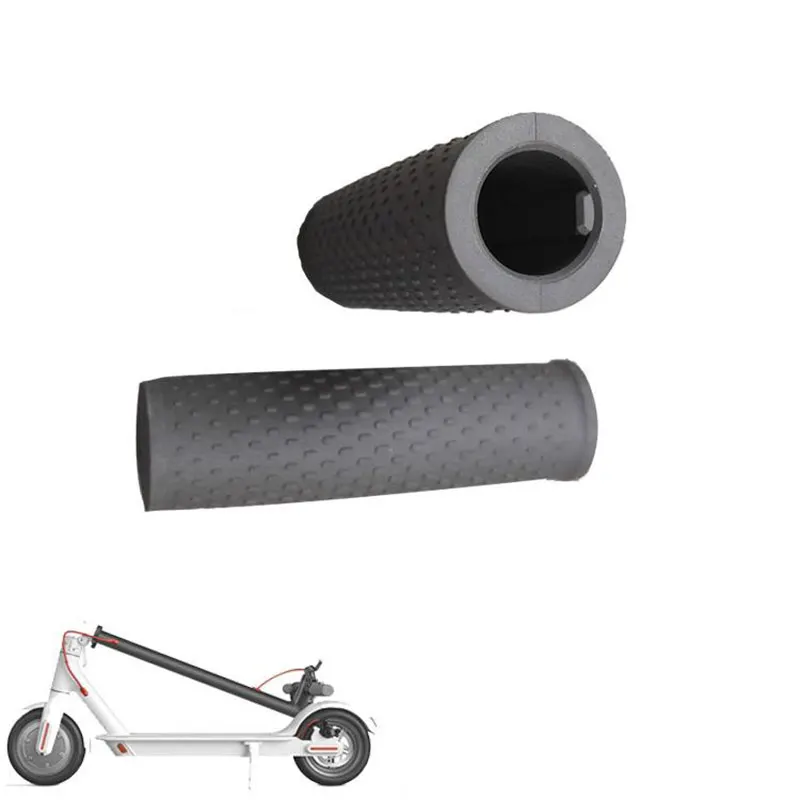 

2pcs Non-slip Hand Grips for Xiaomi Mijia M365 Electric Scooter Handle Grip Durable Rubber Sleeve Skateboard Hand Accessorie