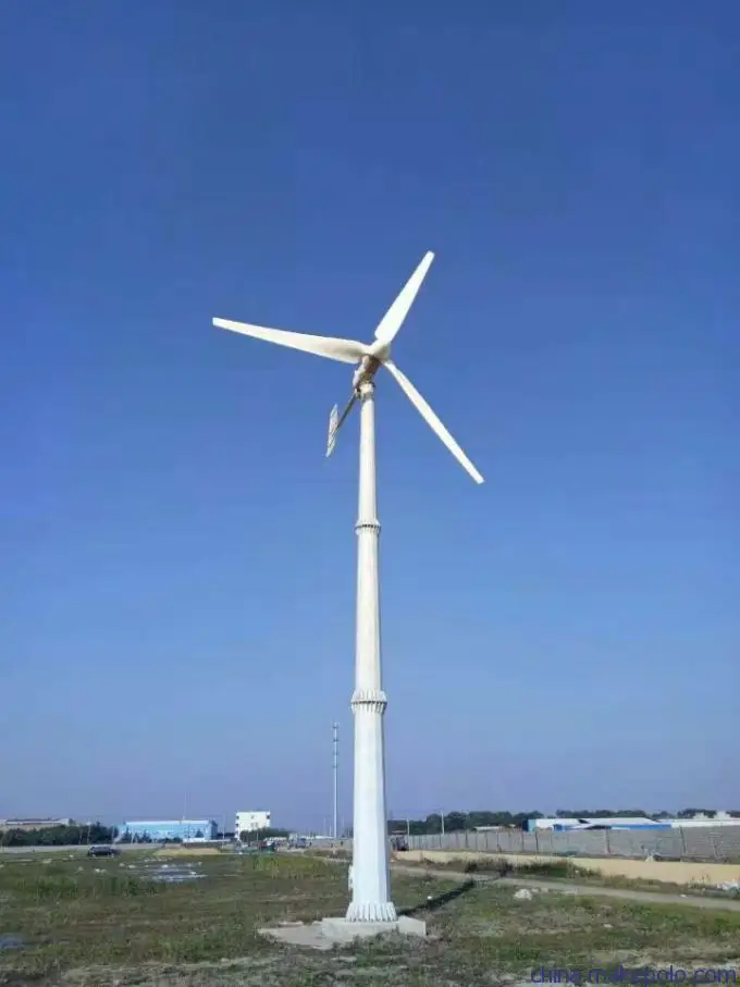 New Energy 3KW Vertical Wind Turbine Wind Generator 48v To 220v 3 Phase 3  Blades No Noise Home Use Wind Turbine From Marcia0827, $4,080.41