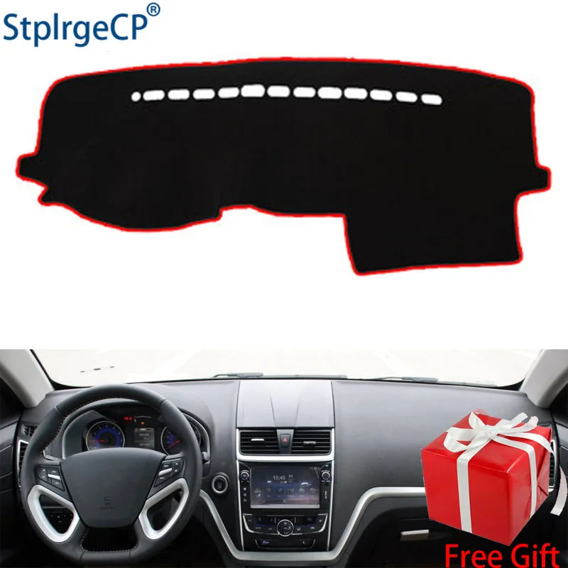 

for GEELY EMGRAND EC7 2014 2015 dashboard mat Protective pad Shade Cushion Pad interior sticker car styling accessories