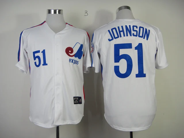 randy johnson expos jersey