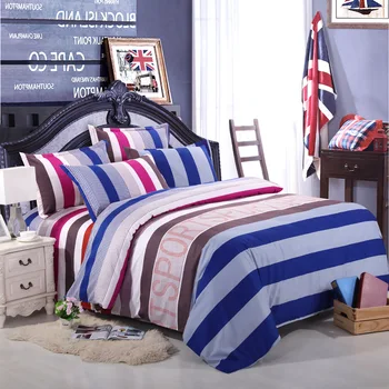 

Home Textile 4pcs Bedding Sets Duvet Cover Bed Sheet Pillow Cover Polyester Autumn Winter Warm Brand 2018 New Ben213
