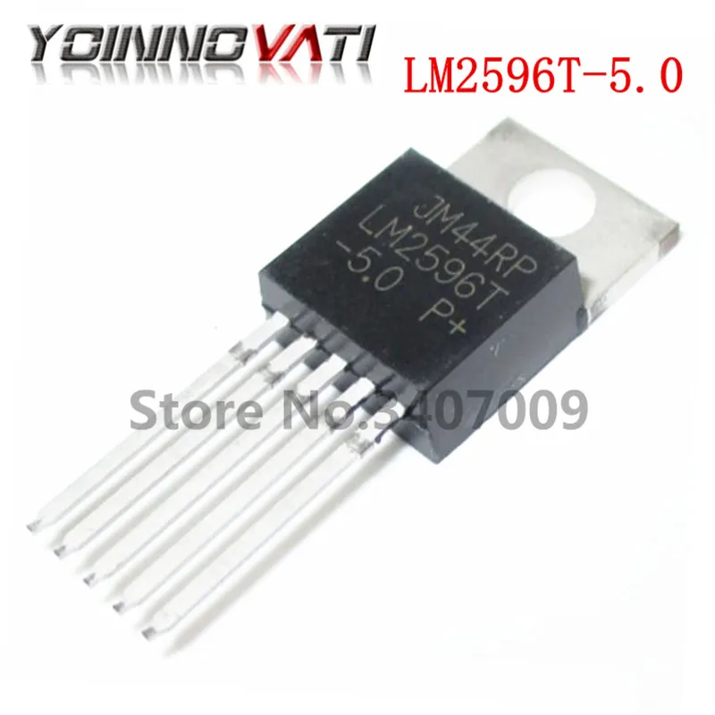 10 шт./лот LM2596T-5.0 LM2596 LM2596T 150 кГц 3A STEP-DOWN VLTG REG TO-220-5 | Строительство и ремонт