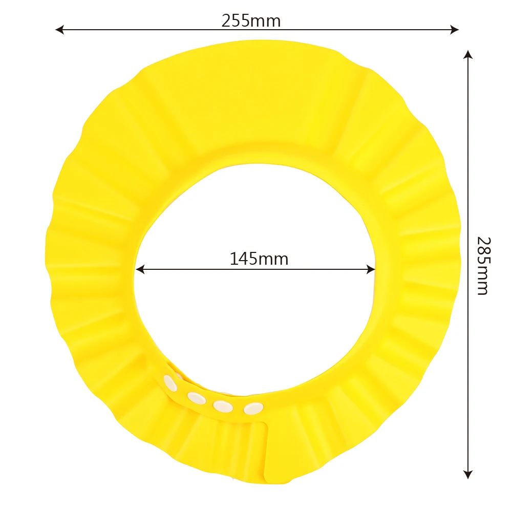 HILIFE детская Защитная мягкая шапочка для купания шапочка для ванны и душа крышка детского шампуня для ухода за ребенком, регулируемый щит для мытья волос