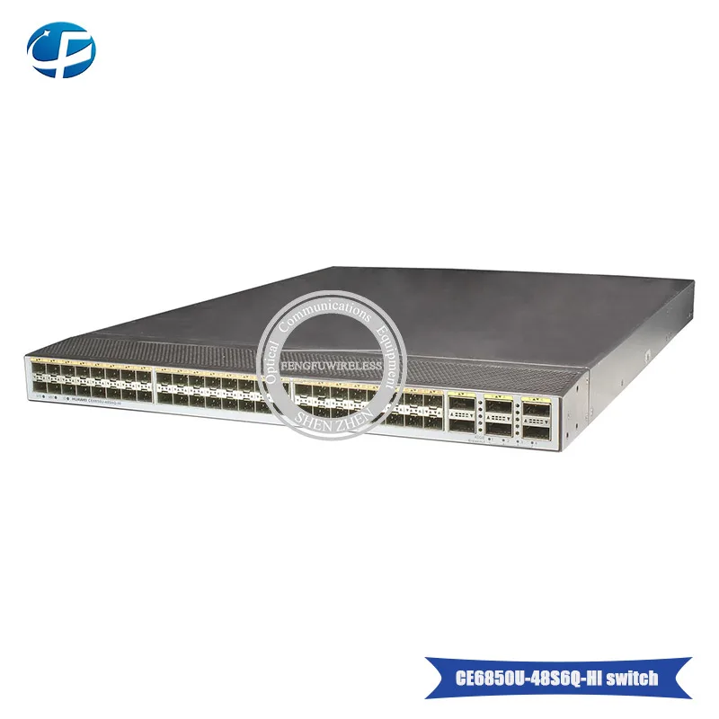 Бренд Хуа Вэй CloudEngine 6850 серии переключатели для дата-центра CE6850U-48S6Q-HI 48*1/10 GE SFP+ Порты