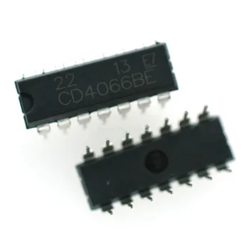 10PCS CD4066BE CD4066 DIP-14 Ti CMOS Quad Bilateral Switch IC