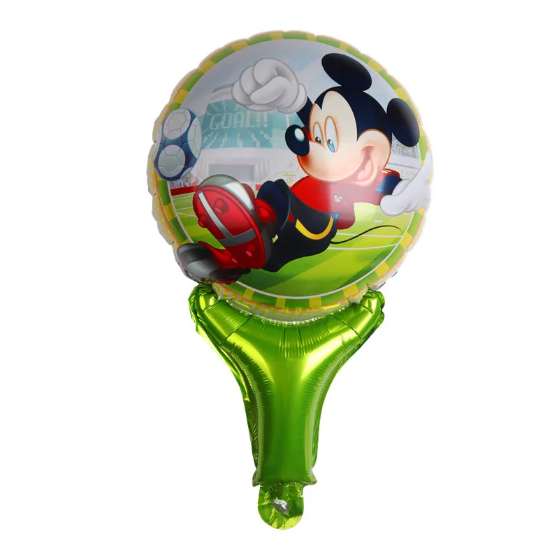 XXYYZZ ручной Капитан Америка щит фольги надувные шары Mickey Минне Халк День рождения воздушные шары для украшения вечеринок детская игрушка - Цвет: B-019
