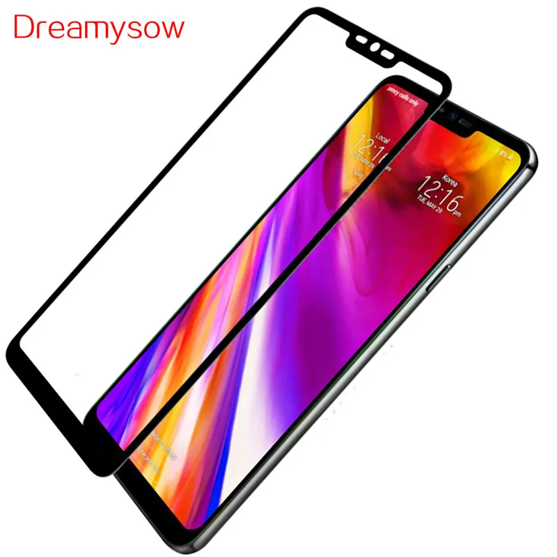 

Protective Glass For LG G8 G7 G6 V50 V40 V30 V20 Full Cover Tempered Glass For LG K8 K4 K7 K10 2016 2017 2018 Q6 Q7 Phone Film