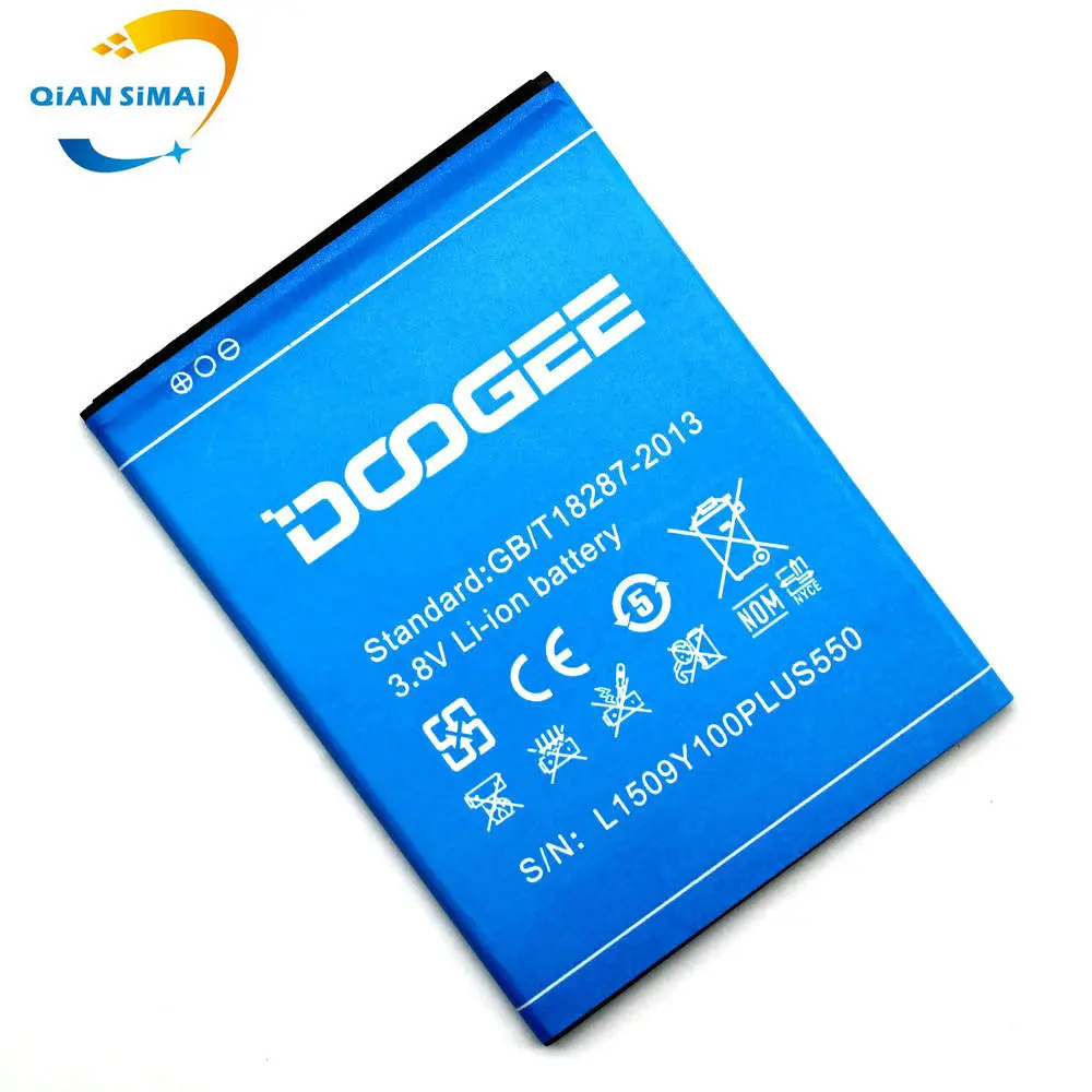 Новый аккумулятор Doogee Y100 plus резервный 3000 мАч Для мобильный телефон в наличии|doogee