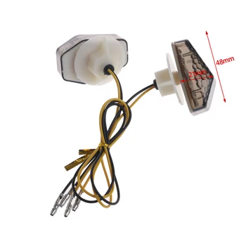 

Motorcycle LED Flush Mount Turn Signal Indicator Flasher For Suzuki GSXR 600