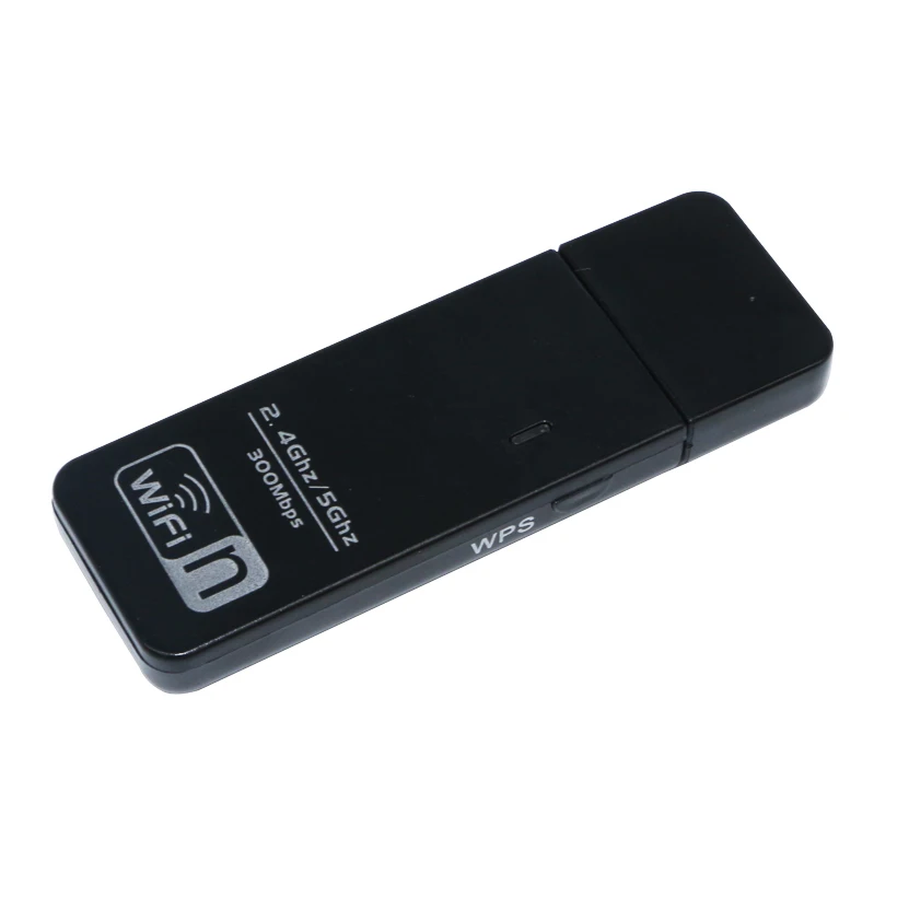 300 Мбит/с двухдиапазонный 2,4 ГГц/5 ГГц USB беспроводная WiFi сетевая карта адаптер сигнала 802.11a/b/g/n встроенные антенны