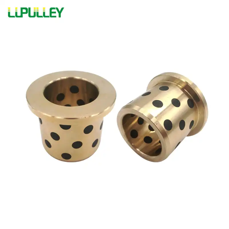 LUPULLEY Flange Graphite Copper Bushing Inner Dia. 6/8/10/12/14mm