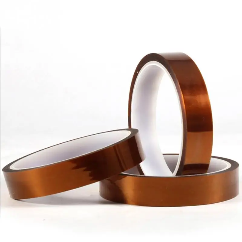 

2 Roll Double Side Insulating Tape High Temperature and Thermal Adhesive Tape 3D Printing High Temperature Rubber Paper Tape