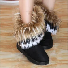 Женская обувь; botas mujer; кожаные зимние сапоги; женская обувь на меху с шерстяной подкладкой; botines mujer; Теплая обувь; bottines femme