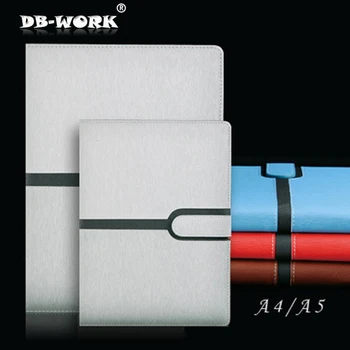 

A4 A5 High-end business notepad Contrast color stitching paperback notepad Office stationery will thicken large-sized diary book