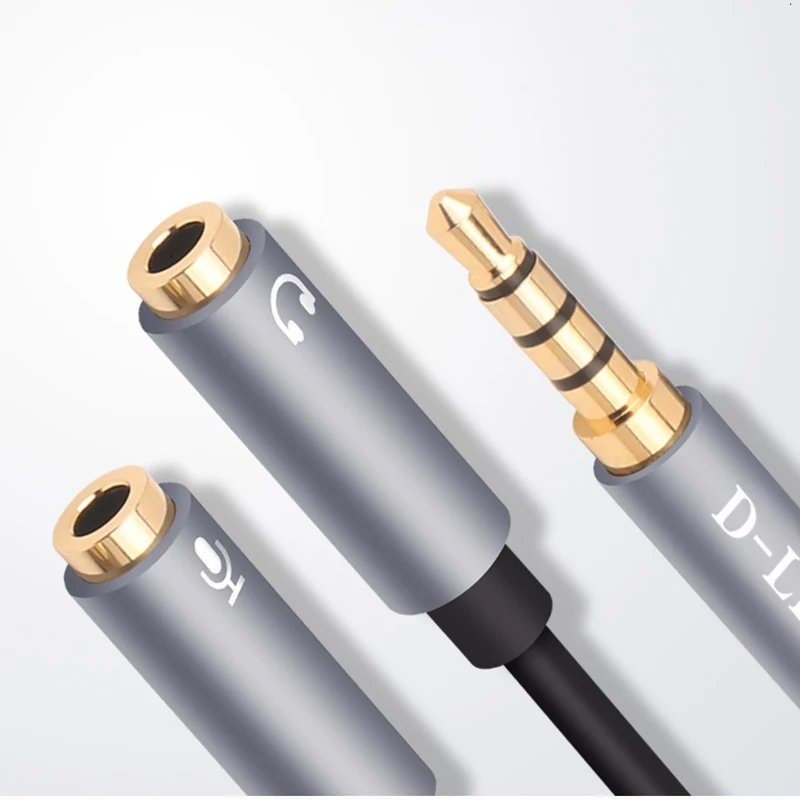 Jack 3.5mm Audio Splitter Cable 3.5 Jack Audio Cable adapter Aux Extension Audio Auxiliary Cord 1 Male to 2 Female Audio Adapter Jack 3.5mm Audio Splitter Cable 3.5 Jack Audio Cable adapter Aux Extension Audio Auxiliary Cord 1 Male to 2 Female Audio Adapter