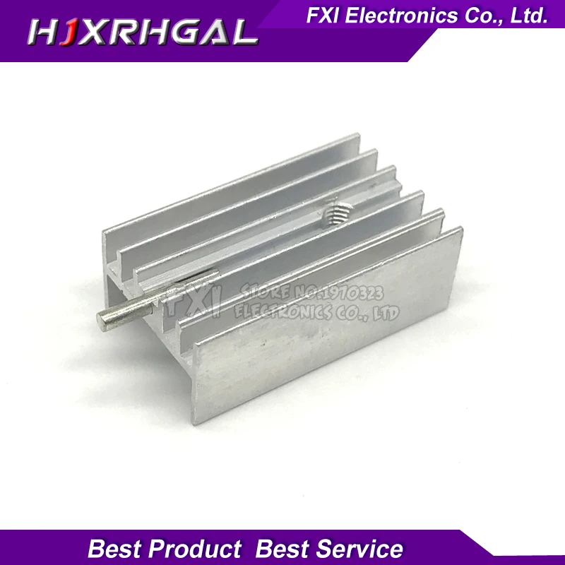 Buy 10Pcs 15*10*25mm Needle TO 220 Transistor Aluminum