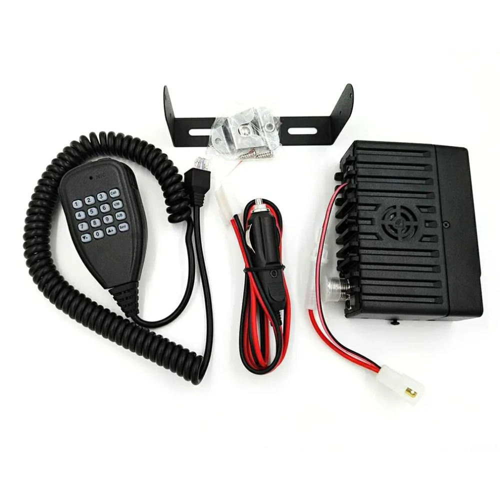 

VV-898S Mini Car Walkie Talkie 25W Dual Band 136-174MHZ 400-470MHZ Mini Mobile Radio Station Transceiver
