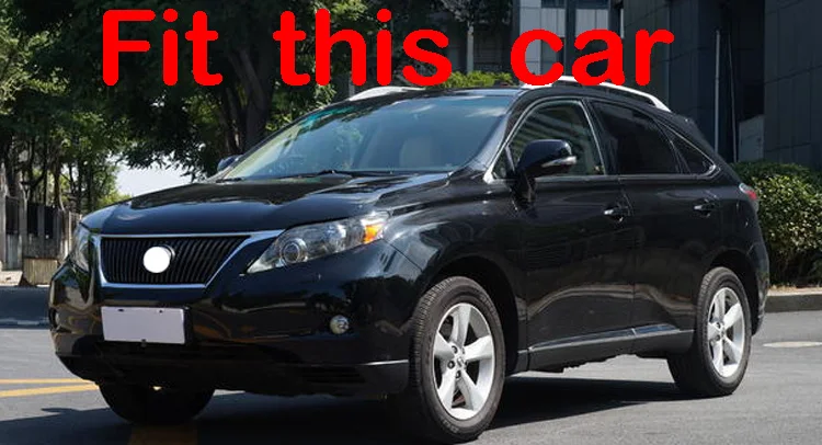 Для Lexus RX270 RX350 алюминий+ холст задний грузовой Чехол конфиденциальности багажник экран безопасности Щит Аксессуары для защиты от солнца