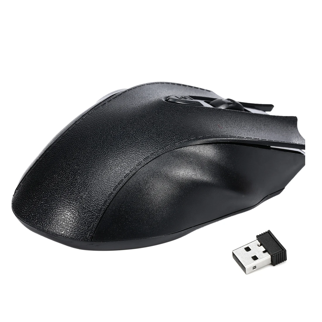2,4 ГГц Беспроводной игровой Мышь кожаный мышей USB приемник для компьютера PC ноутбук