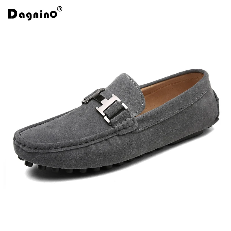 DAGNINO/Новая брендовая повседневная обувь без шнуровки; мужские лоферы; сезон весна-осень; мужские мокасины; Мужская обувь из натуральной кожи на плоской подошве; обувь для вождения